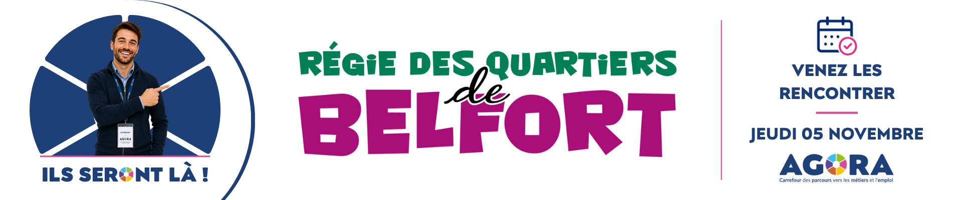 Régie des Quartiers - Exposant AGORA 2026